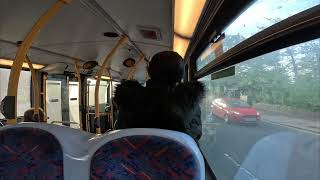 London Buses  Route 298  Full journey from Arnos Grove to Potters Bar [upl. by Hawk427]