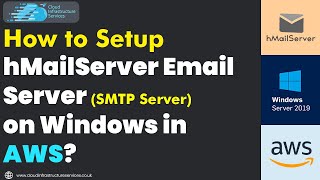 How to Setup hMailServer Email Server SMTP Server on Windows in AWS [upl. by Okime515]