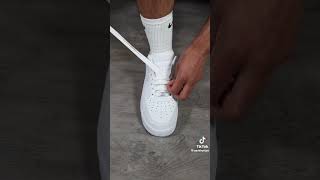 How to correctly lace Air Force 1 [upl. by Inessa129]