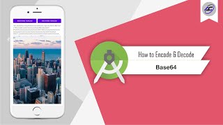 How to Encode amp Decode Image in Base64 in Android Studio  Base64  Android Coding [upl. by Yrekcaz]