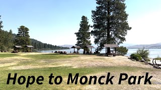 Driving from Hope to Merrit BC Monck Provincial Park [upl. by Jovitta]