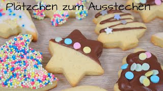 Butterplätzchen zum Ausstechen →🎄 [upl. by Izawa678]