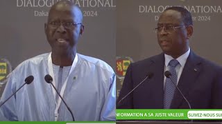 La proposition de Mohamed Boune Abdalah Dione pour le tenue de la présidentielle au dialogue [upl. by Denni]