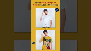 How to Print Design on TShirt in Adobe Photoshop photoshop tutorial shorts illustrator [upl. by Verene65]