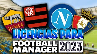 💥 Tutorial FACIL y RAPIDO para poner las licencias y nombres OFICIALES en Football Manager 2023 [upl. by Ayad452]