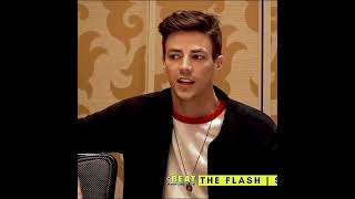 grant gustin talks about barry and iris theflash westallen caitlinsnow pattyspivot snowbarry [upl. by Aneroc]