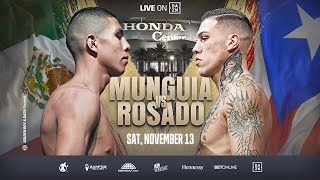 Munguía vs Rosado Virtual Press Conference [upl. by Freyah]