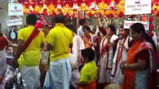 Bengali Kirtan at NYC Hindu Temple [upl. by Aivat122]