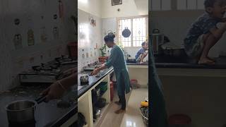 Mini vlog 🌺Friday routinehome shorts shortsfeed cleaning kitchen kitchencleaning [upl. by Terrill]