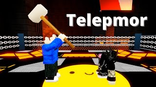 Fighting TELEPMOR in Roblox Boxing League [upl. by Aldon178]