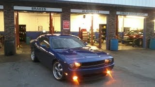 2012 Challenger RT on torque thrust [upl. by Ahsenot994]