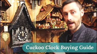 Choose the Right Cuckoo Clock for You  Buying Guide for Cuckoo Clocks  Clock Shop Montville [upl. by Thalia958]