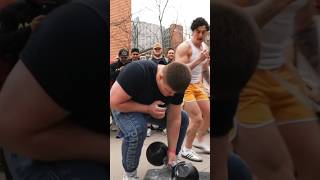 Teenage Powerlifter vs Unliftable Dumbell [upl. by Edaj]