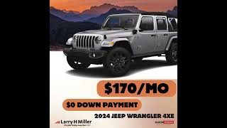 Jeep Wrangler 4xe Lease Deal  170mo [upl. by Norma]