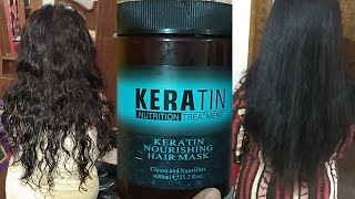 Keratin Nourishing Treatment Hair Spa For Straight Smooth Shiny Frizz Free Hair [upl. by Nohsyar827]