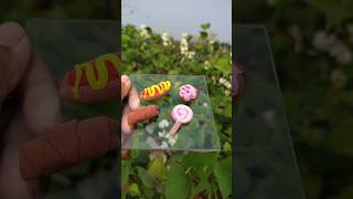 How to make snacks very easily with clay 🍭🍩🌭🥐youtubeshorts viralshorts diy [upl. by Ecenaj]