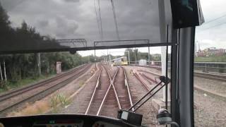 Metrolink Drivers Eye View  Altrincham Line Timelapse [upl. by Ayekehs862]