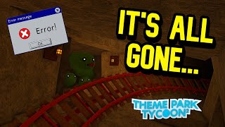 I Lost ALL The Footage For The Mine Train Coaster  Theme Park Tycoon 2  11 [upl. by Ssenav]