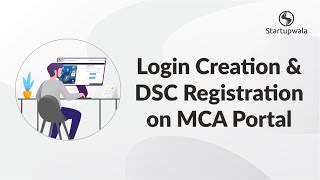 How to Create Login on MCA Portal and DSC Registration Process [upl. by Pincas]