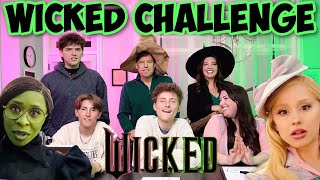 quotWICKEDquot FAMILY CHALLENGES💚🧹 [upl. by Otsenre]