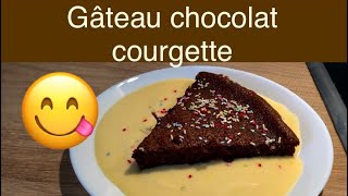 La recette du gâteau chocolat courgette  Bon et Healphy [upl. by Sigismond]