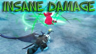 PTERANODON X YORU DOES TOO MUCH DAMAGE  22K DAMAGE GPO [upl. by Koball]