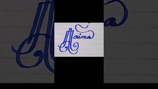 Stylish Name Writing treadingshorts viral shorts viralshortvideo art attitude trandingviral [upl. by Aneehta732]