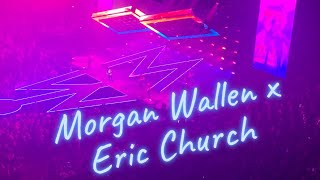 Morgan Wallen x Eric Church  “Quittin’ Time” x “Smoke A Little Smoke” [upl. by Aisetra]