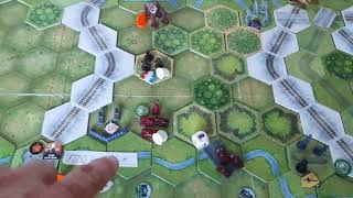 Memoir 44 Breakthrough Payback Soviet turn 9 [upl. by Nylhsa]