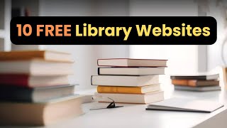 Top 10 Best Free eBook Websites in 2024  Download Books Online [upl. by Eelarbed]