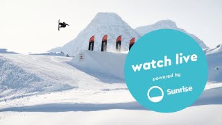 Big Air Finals Freeski amp Snowboard  European Cup  Women  Corvatsch SUI [upl. by Kjersti]