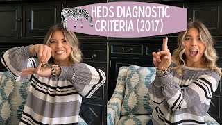 Hypermobile Ehlers Danlos Syndrome Diagnostic Criteria 2017 [upl. by Tlaw]