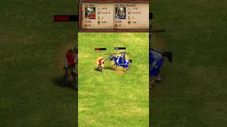 La Hire vs Sir John Fastolf AoE2 Shorts [upl. by Atrim633]