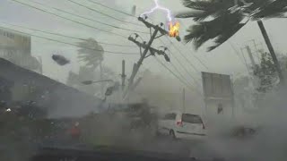 100 MPH Winds Devastate Nebraska Lincoln and Omaha in Crisis 💨⚡ [upl. by Nnateragram887]