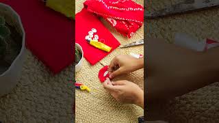 Easy Fabric Ring Making Idea💍💡 shorts diy ring handmade shortvideo [upl. by Eimmak]