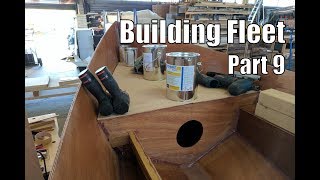 Building Fleet a small wooden boat 9 [upl. by Marsha883]