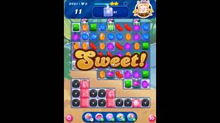 Gameplay Candy Crush Saga Level 3431 Get 3 Stars 17 Moves Completed [upl. by Steven352]