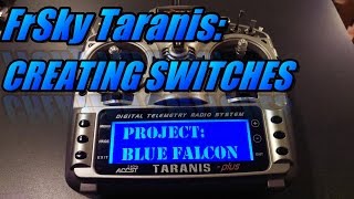 Taranis X9D How To Create Switches [upl. by Kamat71]