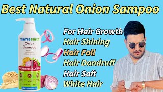 Mamaearth Onion Hair Shampoo Review  Best Shampoo For Hair Growth  Best Shampoo For Hair Fall [upl. by Werd]