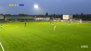 Basford United 3 Whitby Town 4  Pitching In NPL Highlights [upl. by Okiron524]