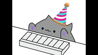 Bongo Cat  Birthday Song TRAP REMIX [upl. by Nnahs326]