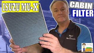 Isuzu MUX Cabin Filter Replacement [upl. by Beutner73]