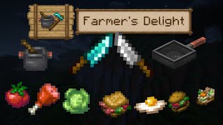 Farmers Delight  Minecraft Mod [upl. by Farra]