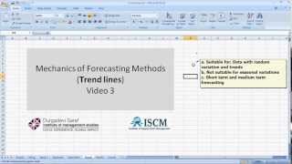 Forecasting Methods made simple  Trend Lines [upl. by Lishe]