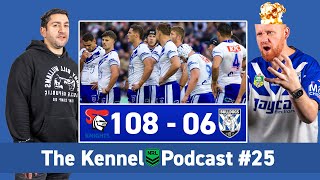 Canterbury Bulldogs Vs Knights Review  NRL Round 24  The Kennel Podcast 25 [upl. by Haggi]