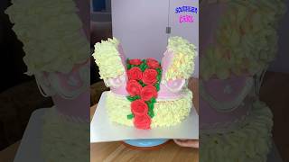 Cake deisgn shorts cake cakedecorating cakedesign cakedecorating birthdaycake [upl. by Erek727]