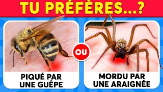 Tu préfères 60 Dilemmes EXTRÊMES ⚠️💀😱 Roi Quiz [upl. by Nwahsan]