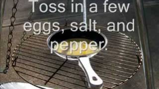 Solar Cooker Makes Scrambled Eggs in 8 Minutes [upl. by Luwana]