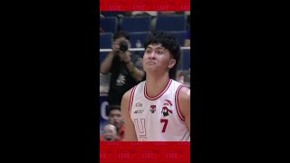 Wello Lingolingo DRAINS BACKTOBACK TREYS OFF THE BENCH vs Ateneo  UAAP Season 87 Men’s Basketball [upl. by Flosser]