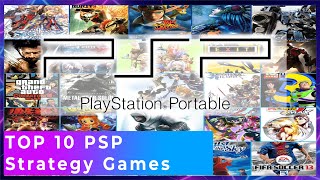 Top 10 PSP Strategy Games [upl. by Onafets]